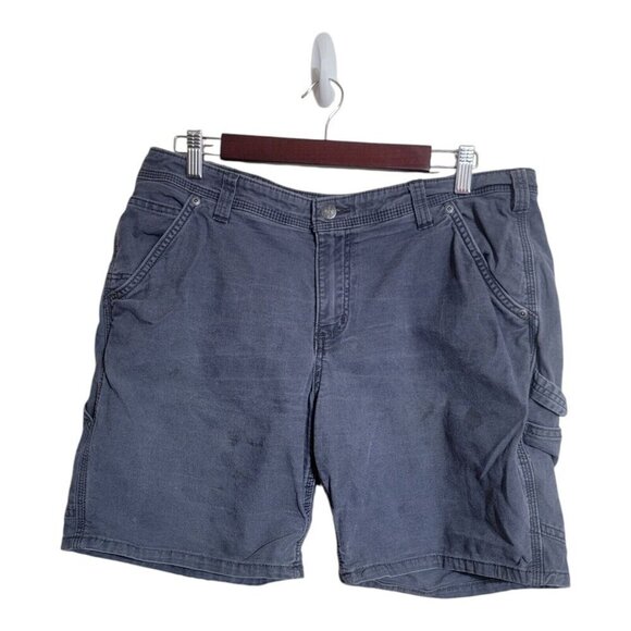 Carhartt Shorts Womens 14 Charcoal Original Fit Cargo Gorpcore 102094 257 - Picture 1 of 13
